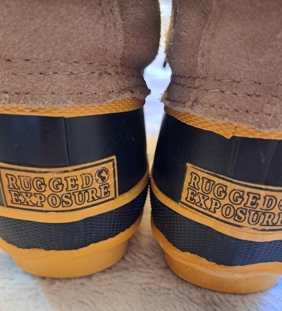 Rugged Exposure Leather Winter Duck Boot   Size 7 - Picture 4 of 10